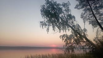 Лето на озере