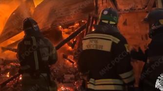 Пожар на Лесном