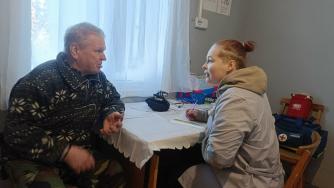В Койвусельге на приеме у фельдшера