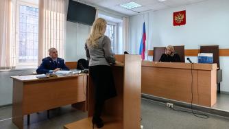 Допрос Колыхматовой в суде