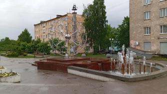 городской фонтан
