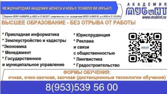 Академия Мубинт направления