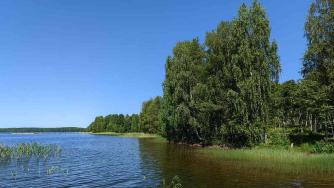 берег озера