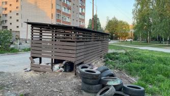 Мусорка на Мелентьевой