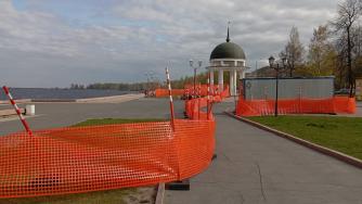 реконструкция набережной