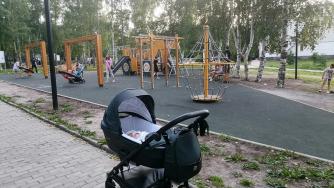В Петрозаводске негде гулять с коляской