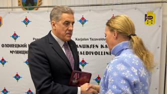 Вручение ордена Мужества