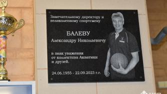 Памятная доска Балеву