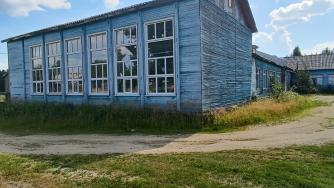 Школа в поселке Панозеро
