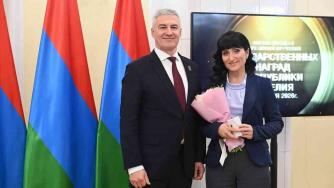 Парфенчиков награждение орден "Сампо"