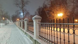 забор парк