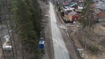 подъезд к новой вилге