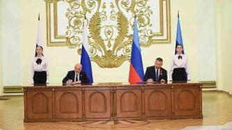 подписание соглашения между Карелией и ЛНР