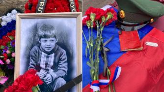 похороны бойца