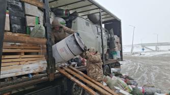 Посылки бойцам из Карелии
