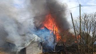Пожар в Туксе