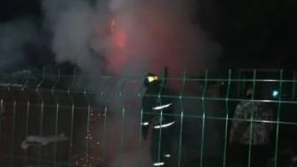 Пожар в Уе