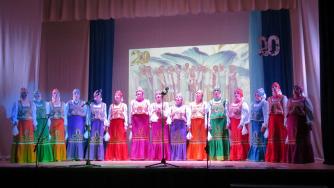 Хор "Пряжинька" на юбилейном концерте