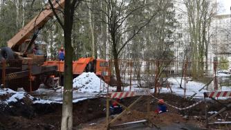 обновление участка сети на ул.Сортавальской