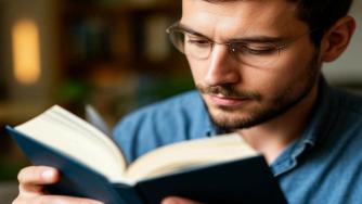 Мужчина с книгой