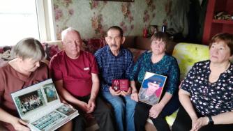 родные погибшего бойца помнят его