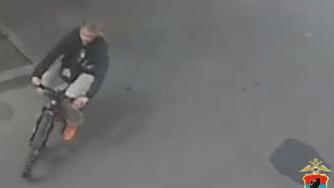 человек на велике