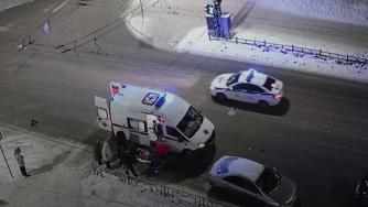 сбили женщину