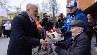 Шандалович с ветераном