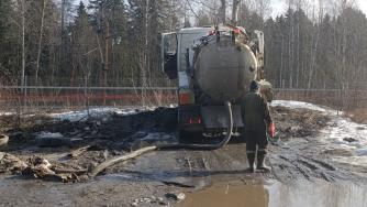 Незаконный слив ЖБО