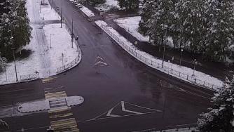 Снег в Костомукше