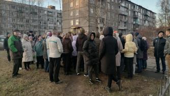 Жители домов по Соломенскому шоссе