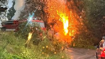 Пожар в Сортавале