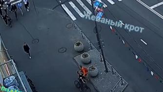 ДТП на тротуаре