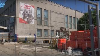 Строится кафе в здании филармонии