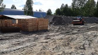 строительство катка в Костомукше