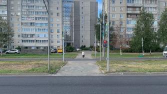 Новый светофор в Петрозаводске