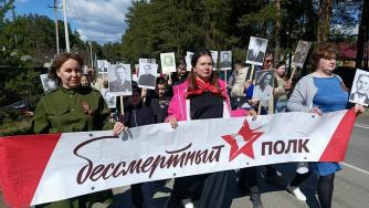 Бессмертный полк в Сяпсе