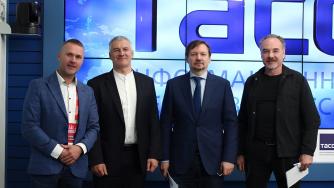 участники пресс-конференции