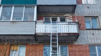 Балкон жилого дома