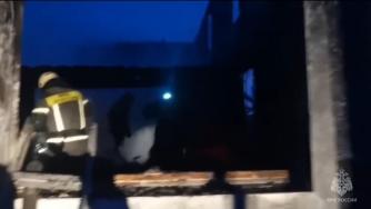 Пожар в ХМАО