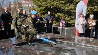 зажжение вечного огня в кондопоге