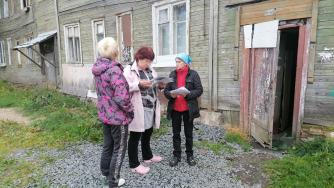 Жильцы дома на Птицефабрике