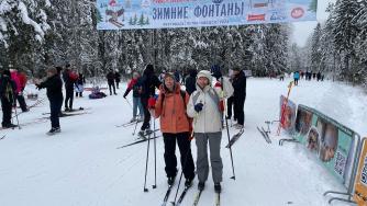 Зимние фонтаны