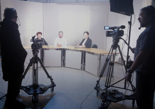 Охлопков и Билко в студии