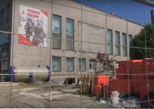 Строится кафе в здании филармонии