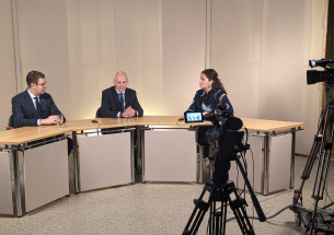 Воронов и Чивин в студии