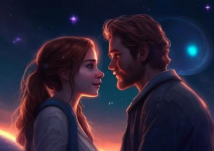 девушка и молодой человек смотрят друг на друга