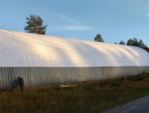 Ангар в Пяозеро