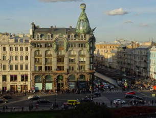 Невский проспект в Санкт-Петербурге 