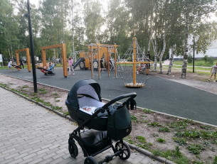 В Петрозаводске негде гулять с коляской